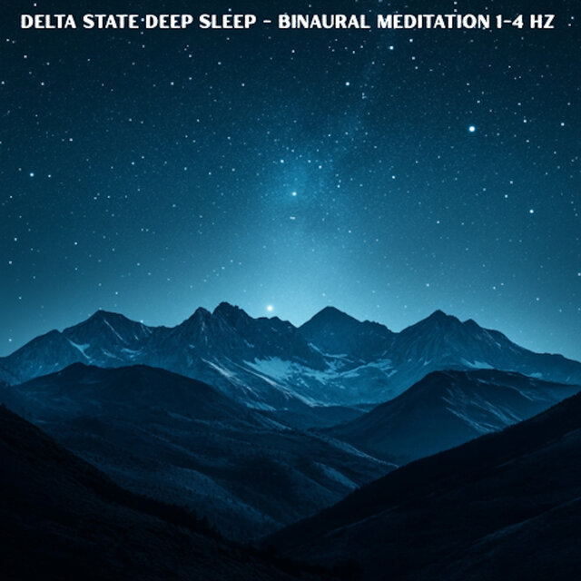Delta State Deep Sleep – Binaural Meditation 1-4 Hz