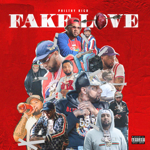 Cover art for album Fake Love (Deluxe Version) by Philthy Rich