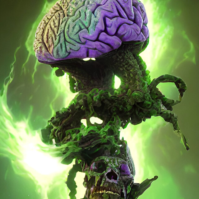 My Beautiful Brain Can't Stop Growing!