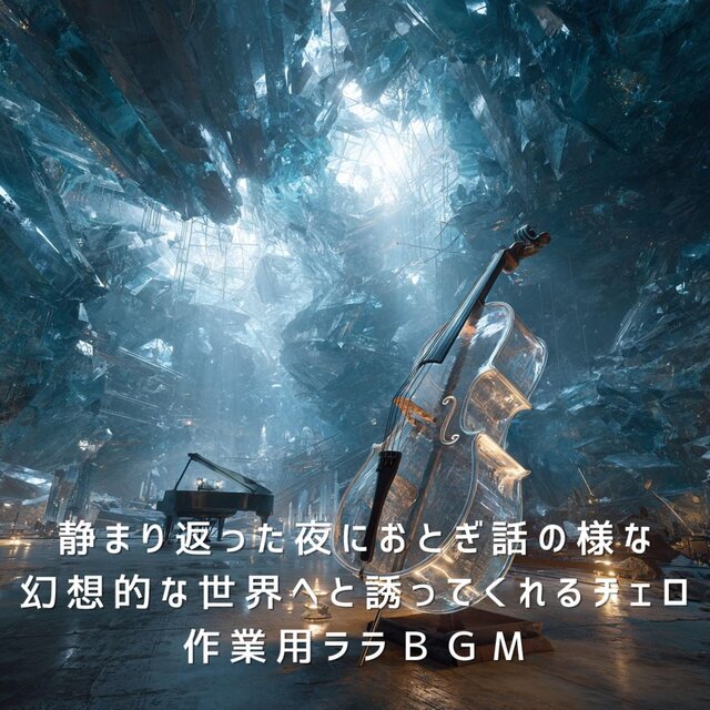 静まり返った夜におとぎ話の様な幻想的な世界へと誘ってくれるチェロ