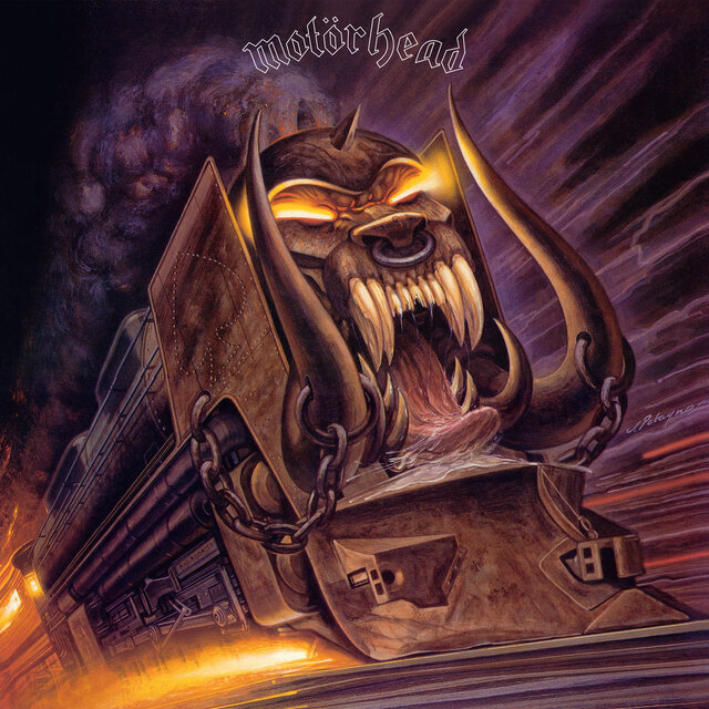 Cover art for album Orgasmatron by Motörhead