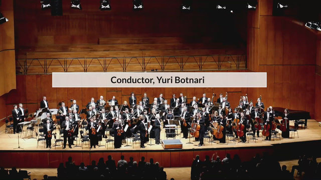 Pathétique, Symphony 6, Tchaikovsky, mov. 1. Yuri Botnari, MPO