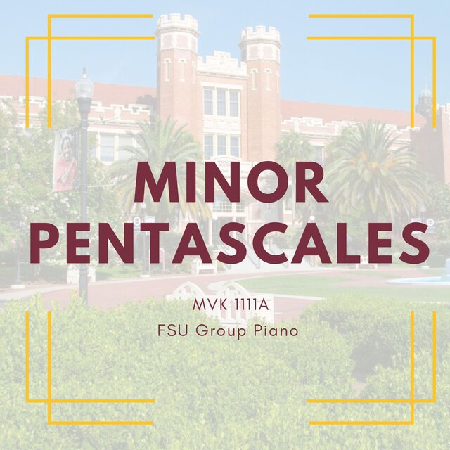 Minor Pentascales MVK1111 Group Piano