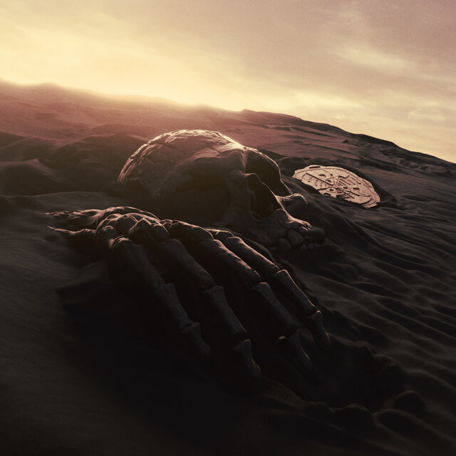 Vantablack Desert
