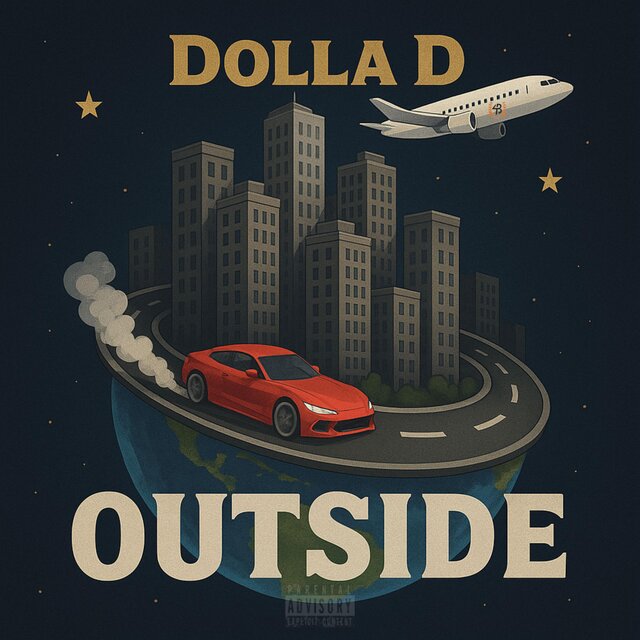 Outside