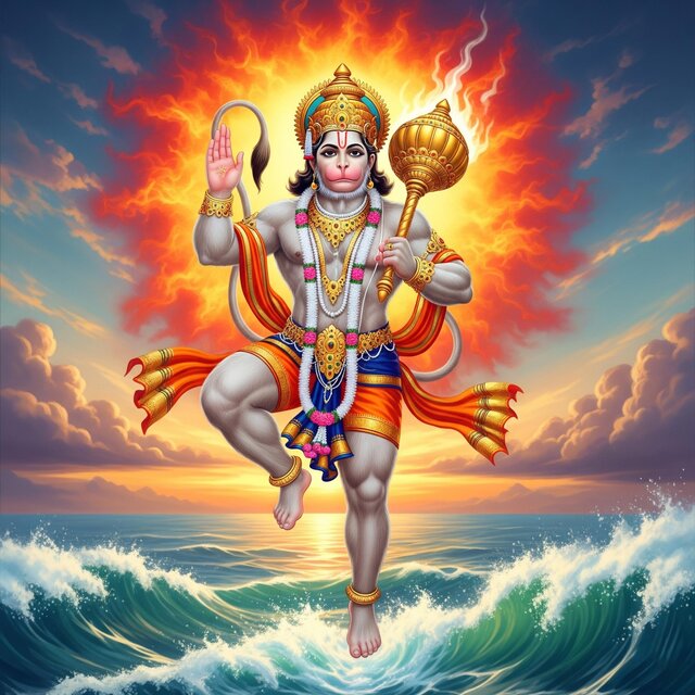 Jai Hanuman Gyangunsagar:/ जय हनुमन् ज्ञानगुणसागरः