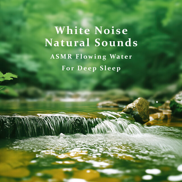 White Noise Natural Sounds: ASMR Flowing Water for Deep Sleep