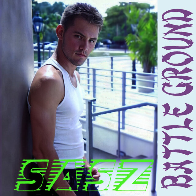 Cover art for album Battleground by Sasz