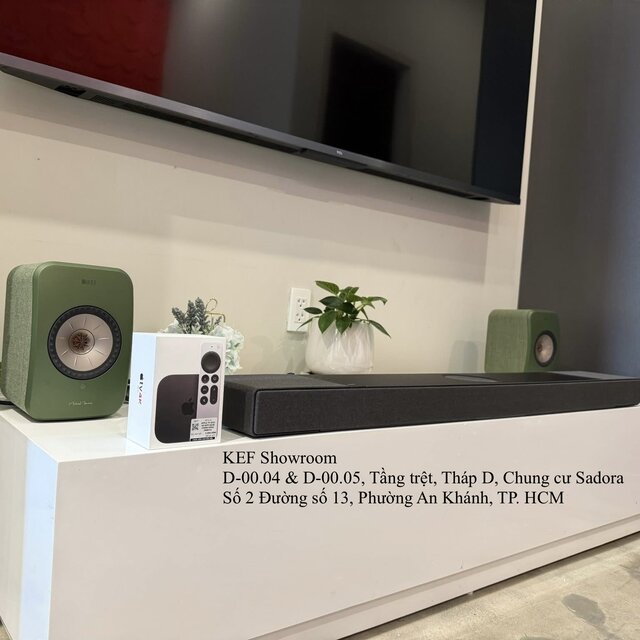 KEF XIO SOUNDBAR — ‘bật lên là thấy khác biệt’