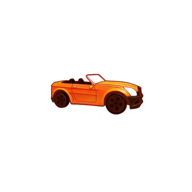 Orange Car