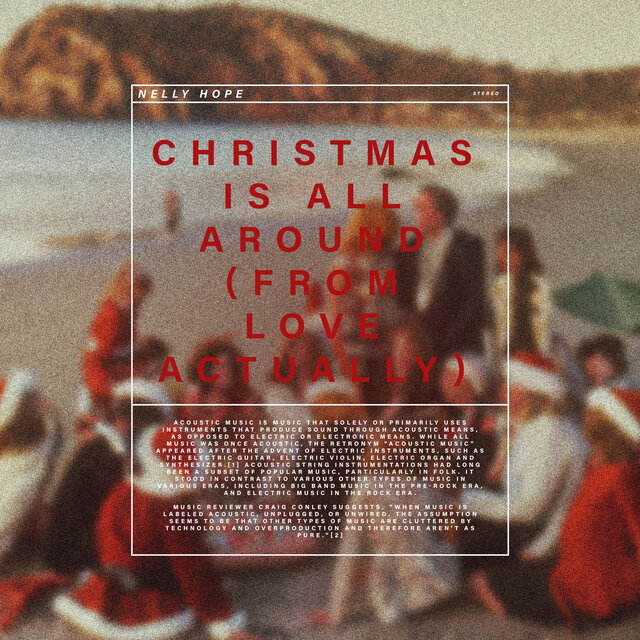 Christmas Is All Around (From Love Actually)