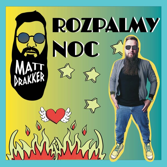 Cover art for album ROZPALMY NOC by Matt Drakker