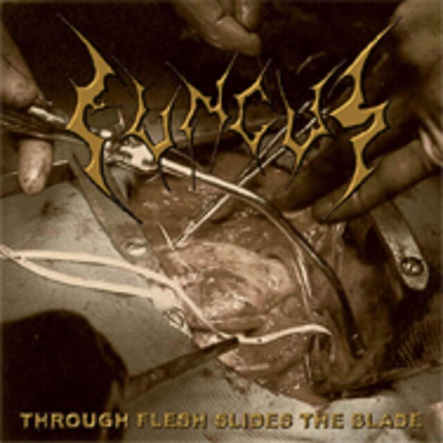 Through Flesh Slides the Blade