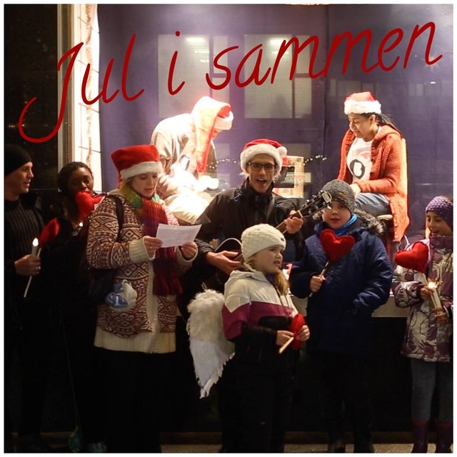 Cover art for album Jul I Sammen by Proffene