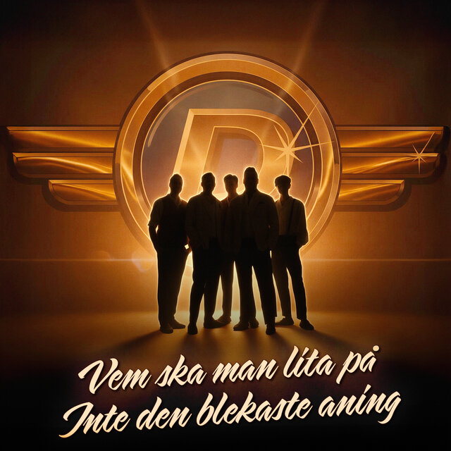 Cover art for album Vem ska man lita på / Inte den blekaste aning by Donnez