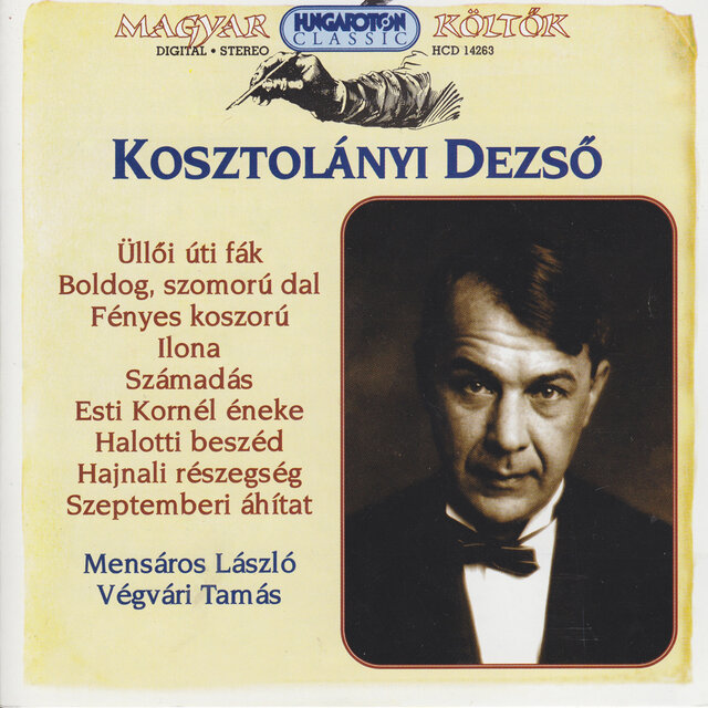 Magyar költők - Kosztolányi Dezső