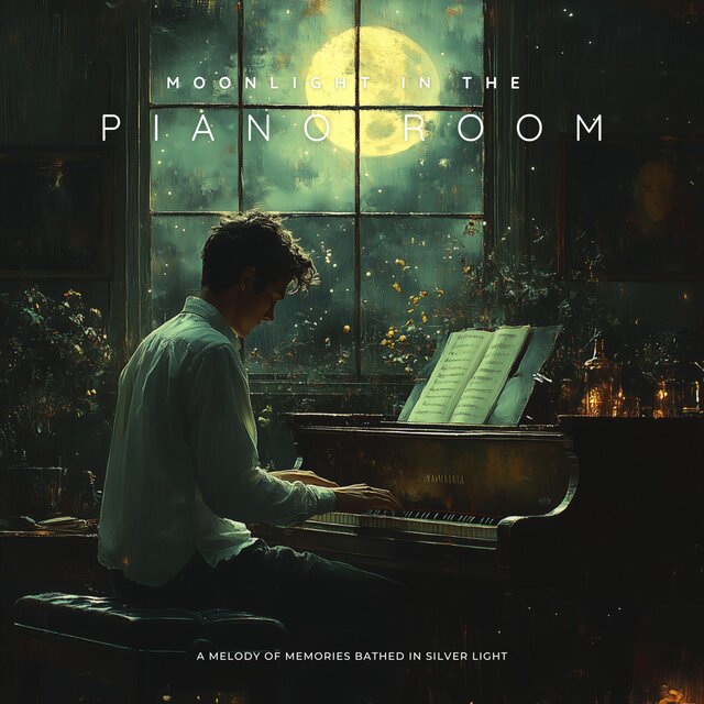 Moonlight in the Piano Room