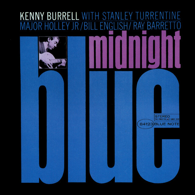 Cover art for album Midnight Blue (The Rudy Van Gelder Edition) by Kenny Burrell