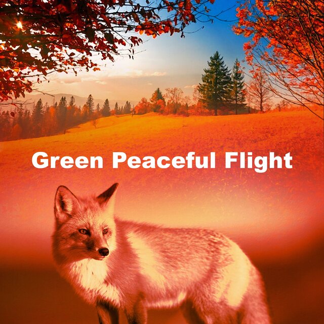 Green Peaceful Flight