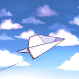 Avión de papel
