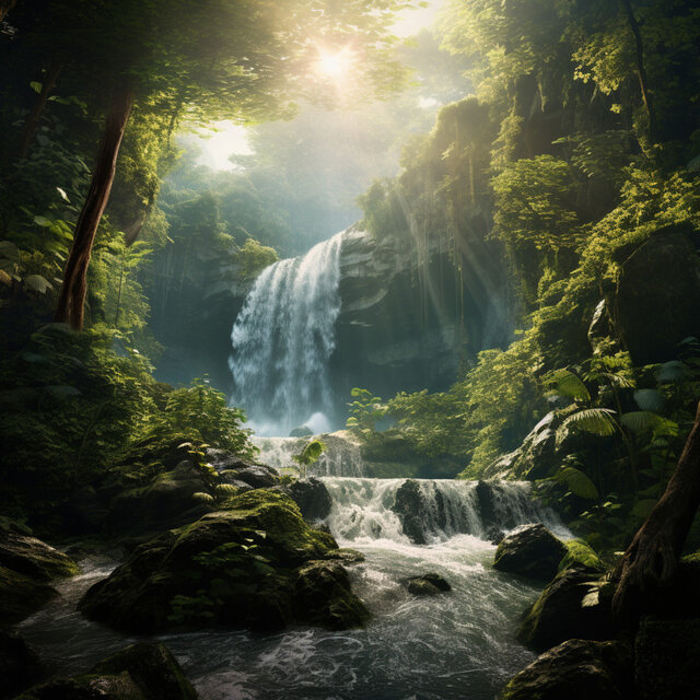 Armonía Del Trabajo De Cascada: Melodías Inspiradoras