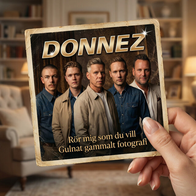 Cover art for album Rör mig som du vill / Gulnat gammalt fotografi by Donnez