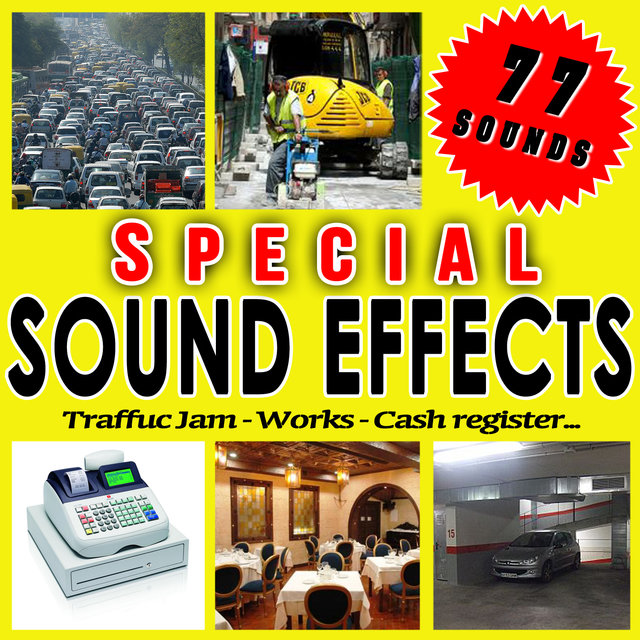 Traffic Jam, Works, Cash Register... Special Sound Effects