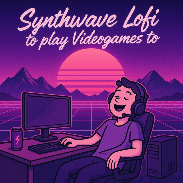 Synthwave Lofi to play Videogames to, Vol. 1