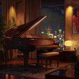 Soft Piano for Starlit Nights