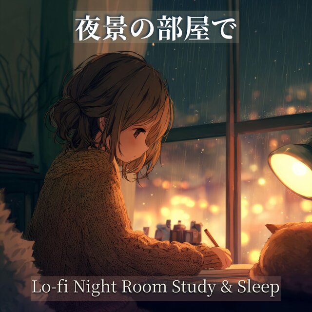 夜景の部屋で - Lo-fi Night Room Study & Sleep