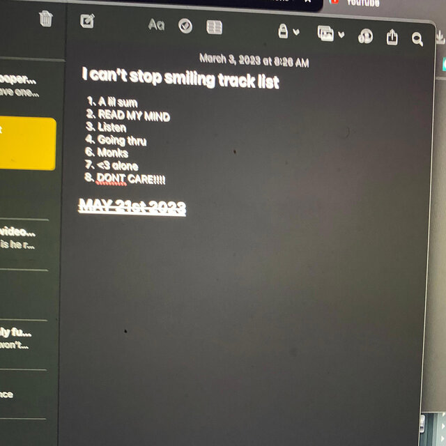 I cant stop smileing (deluxe)