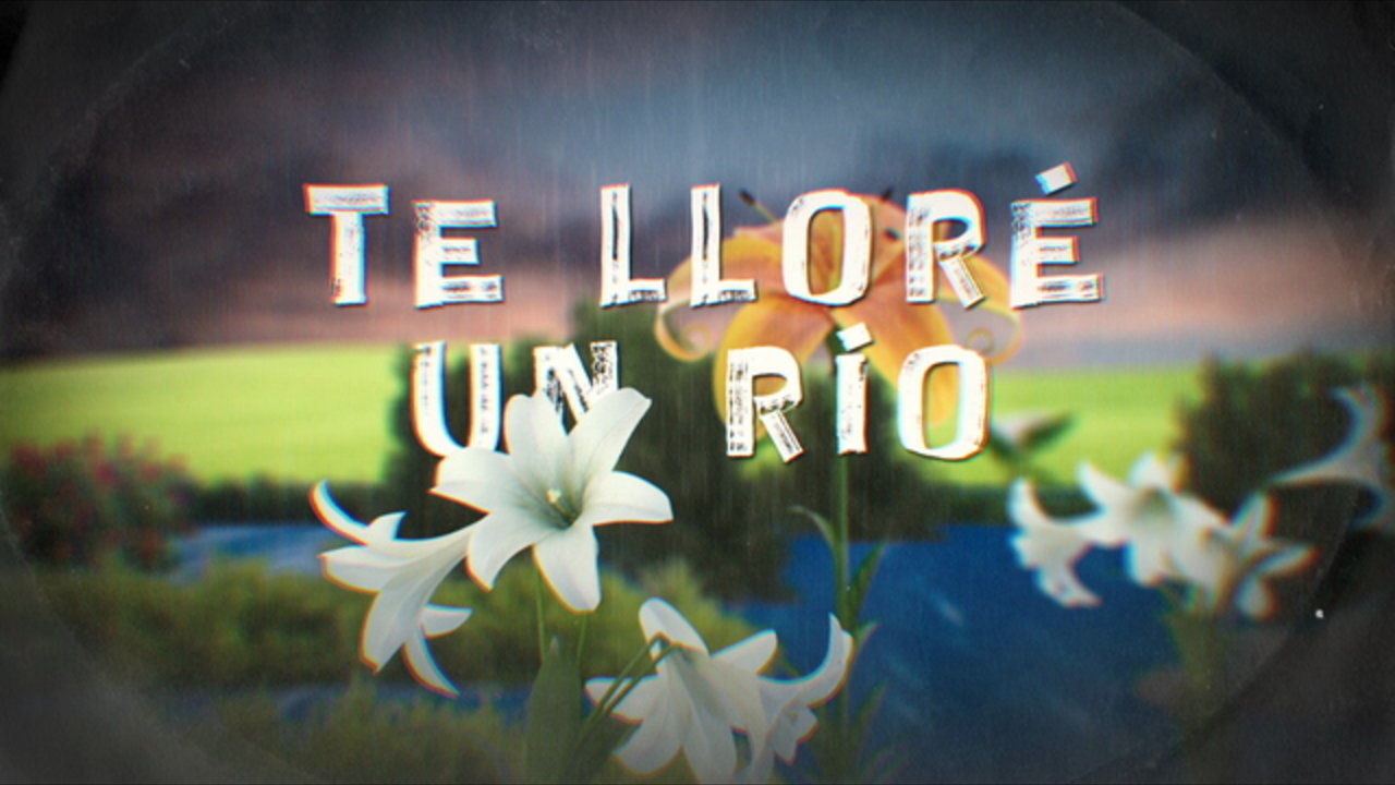 Te Lloré Un Río (Lyric Video)
