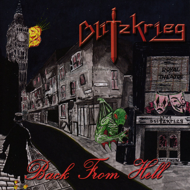 Cover art for album Back From Hell by Blitzkrieg