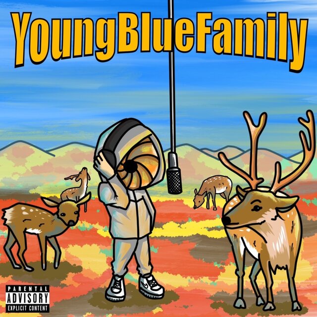 Young Blue Family