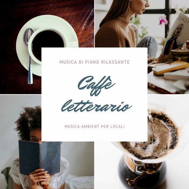 Caffè letterario: musica di piano rilassante, musica ambient per locali