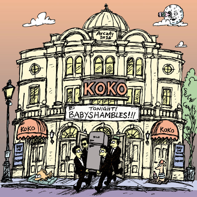 Cover art for album Live at KOKO by Babyshambles