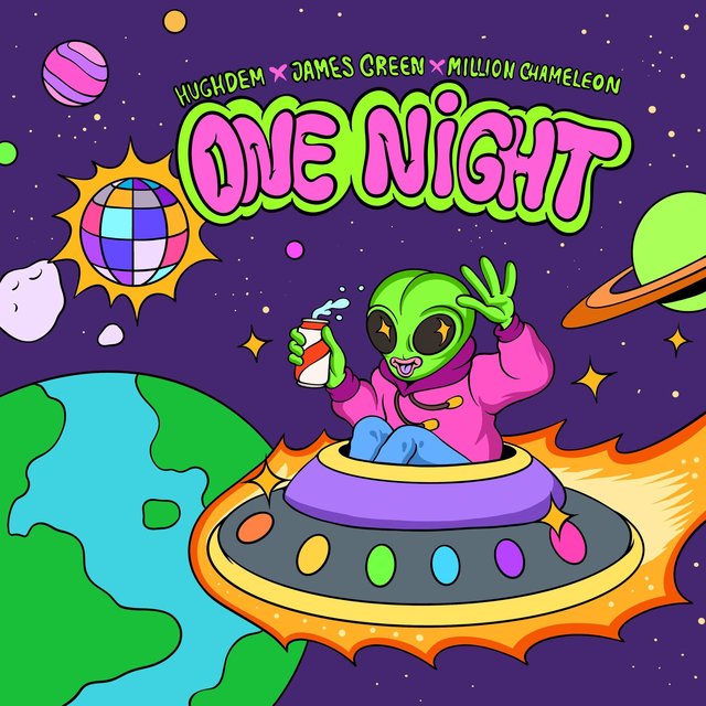 One Night (feat. James Green & Million Chameleon)