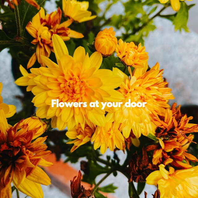 Flowers at your door