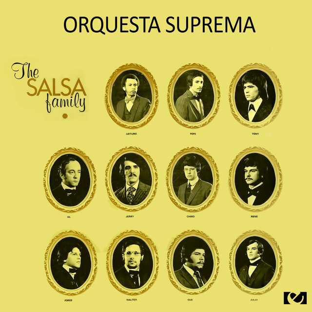 Cover art for album The Salsa Family by Orquesta Suprema