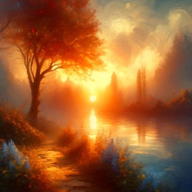 In the presence of the Divine (Fire Version)
