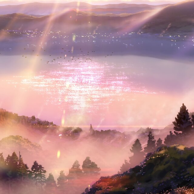 beyond those hills, across the sea...