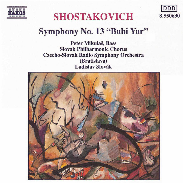 SHOSTAKOVICH: Symphony No. 13, 'Babi Yar'