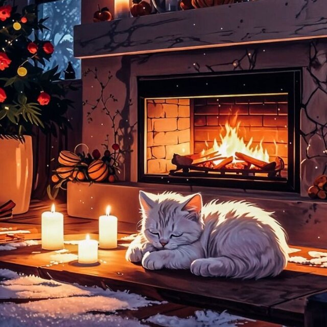 cold winter lofi