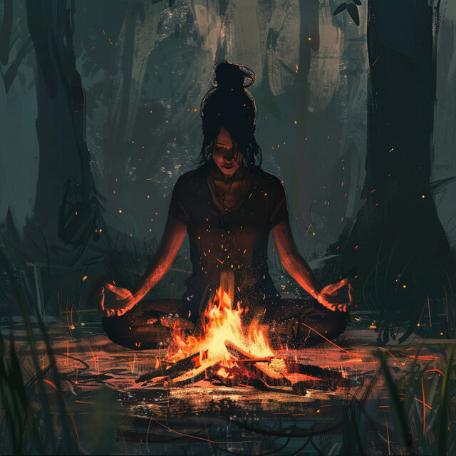 Meditación De Fuego: Enfoque De Vibración Del Alma