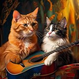 Quiet Guitar for Cats