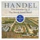 Cover art for album Handel Trio Sonatas, Op. 2 by The Brook Street Band