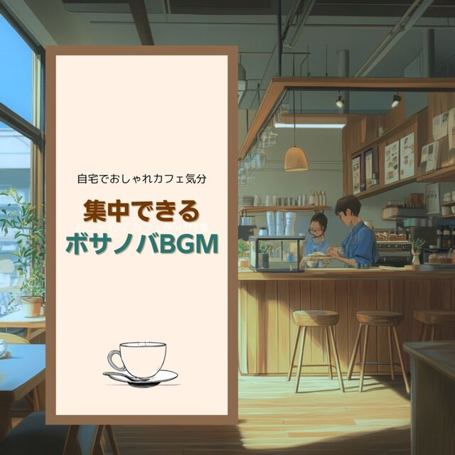 Stylish Café Vibes at Home - Bossa Nova BGM for Focus