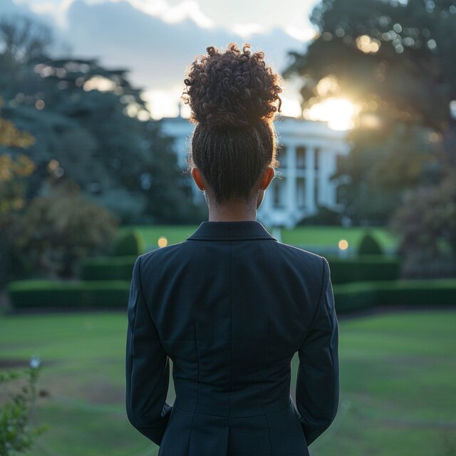 Kammi Marching To The White House