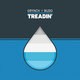 Cover art for album Treadin' by Budo, GRYNCH