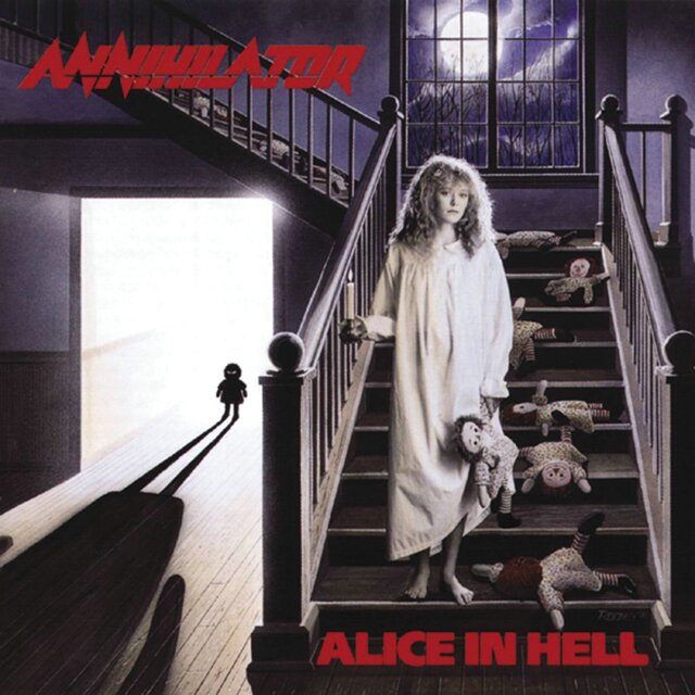 Cover art for album Alice In Hell by Annihilator